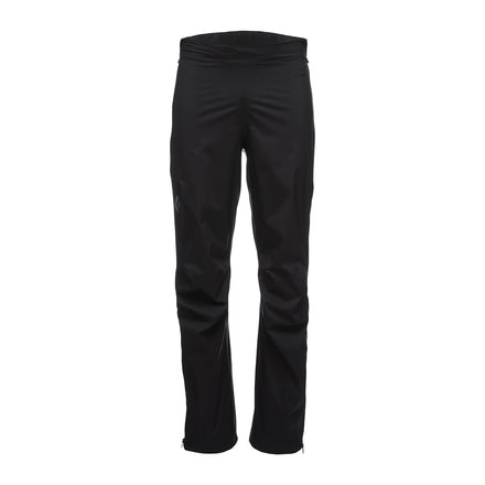 Black Diamond StormLine Stretch Full Zip Rain Pants - Mens, Black, Small, APZ9LC015SML1