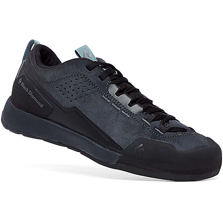 Black Diamond Technician Leather Approach Shoes - Womens, Asphalt/Goblin Blue, 8.5, BD58002393500851