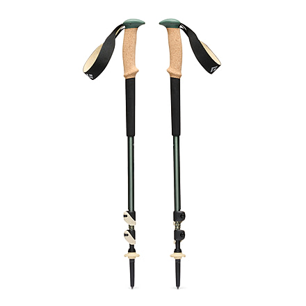 Black Diamond Trail Cork Trekking Poles, Laurel Green, One Size, BD1100653053ALL1