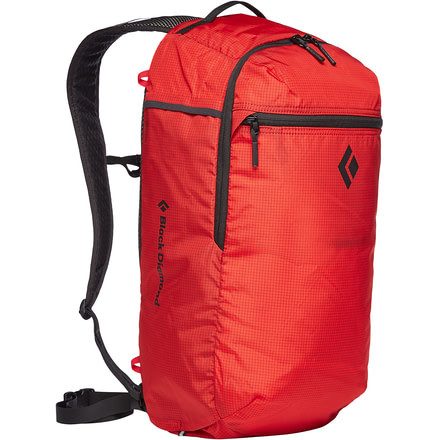 Black Diamond Trail Zip 18 Daypack, Hyper Red, BD6812296002ALL1