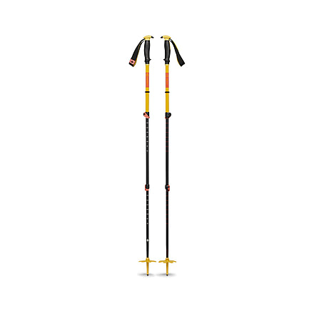 Black Diamond Traverse 3 Ski Poles, Sulphur Green, 140 cm, BD11161230591401