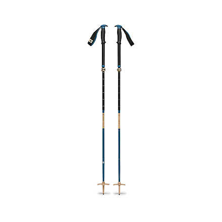 Black Diamond Traverse Compactor Ski Poles, Creek Blue, 125 cm, BD11161340641251