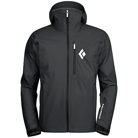 Black Diamond Vapor Point Shell Jacket - Mens-Slate-X-Large