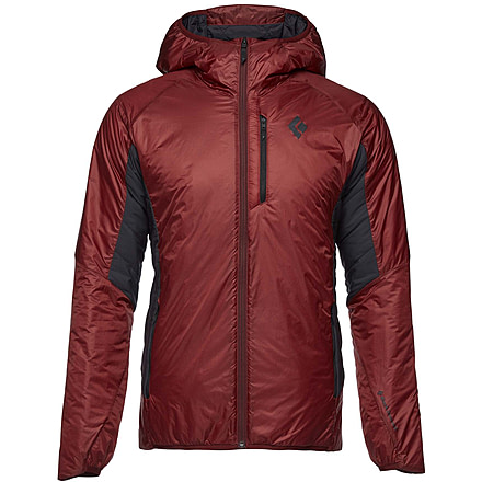 Black Diamond Vision Hybrid Hoody - Mens, Dark Crimson, Medium, AP7440386003MED1