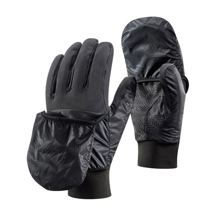 Black Diamond Wind Hood Softshell Glove - Unisex, SMOKE, Large, BD801096SMOKLG 1