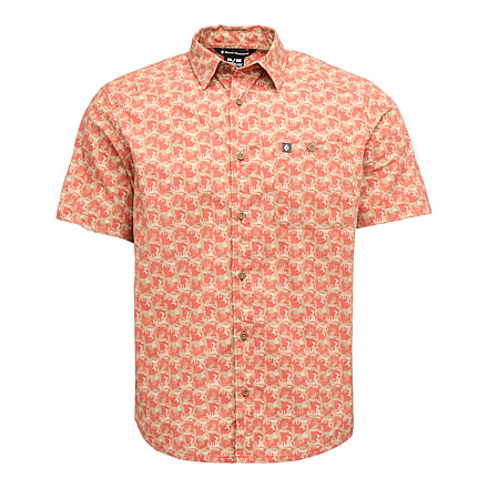 Black Diamond Wingate Short Sleeve Shirt - Mens, Burnt Sienna Desert Tower, Large, AP7530119664LRG1