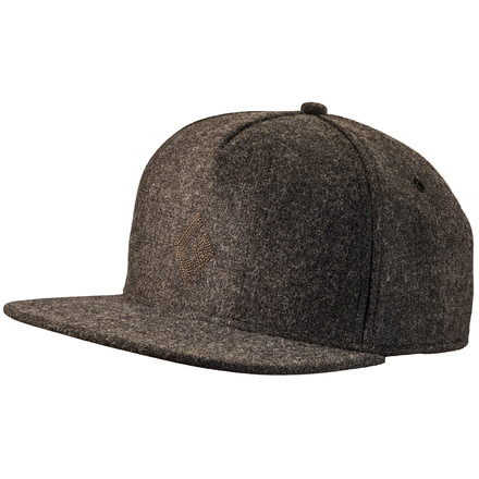 Black Diamond Wool Trucker Hat - Men's-Smoke-S/M
