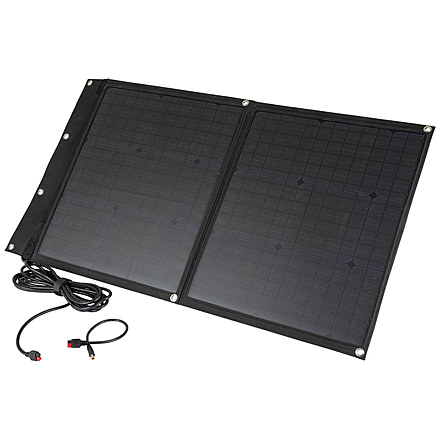 Blackfire-Klein Outdoors Portable Solar Panel 60W, Black, FSP60W