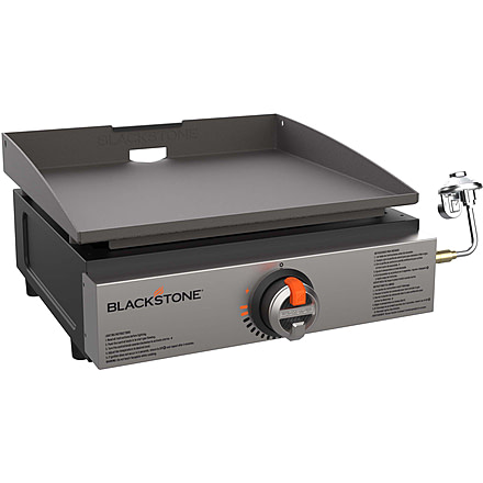 Blackstone Stainless Front Panel Tabletop Griddle, Silver, 17in, 1971