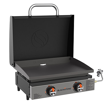 Blackstone Original Stainless Front Panel Tabletop Griddle, Black, 22in, 2144