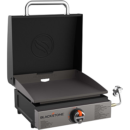 Blackstone Tabletop Griddle w/Hood, Black, 17in, 1814