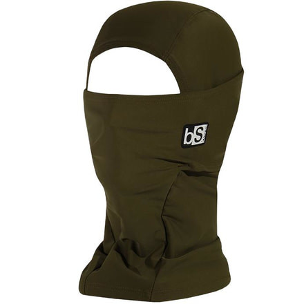 BlackStrap The Hood Balaclava Facemask, Solid Olive Green, One Size, BS-H-S-OLIVE