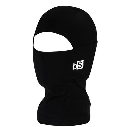 BlackStrap The Kids Hood Balaclava, Solid Black, One Size, BS-KH-S-BLACK