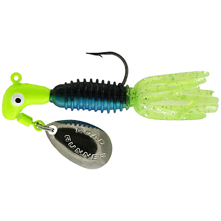 Blakemore Road Runner Crappie Tamers Jig, 1.8 oz, Blue/Black, 1803-093