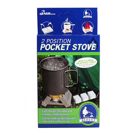 Bleuet Pocket Stove w/ 6 Fuel Tablets