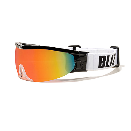 Bliz Pro-Flip Eyewear-Black-Smoke/Red Multi