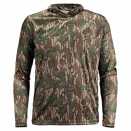 Blocker Outdoors Finisher Lightweight Performance Hoodie - Men's, Mossy Oak Greenleaf Camo, Medium, 1055717-2871400