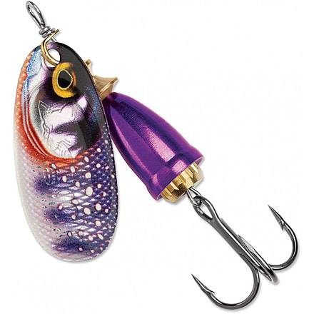 Blue Fox Classic Vibrax 01 Gilded Jig, 1/8 oz, Iwana, 60-10-353IC