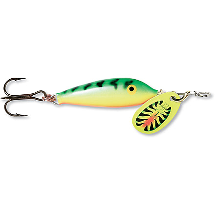 Blue Fox Vibrax Minnow Spinner, 3/16 oz Firetiger/Firetiger, 68-30-601IC