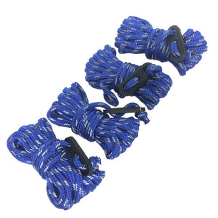 Blue Sky Gear Guy Line Reflective 4-Pack, Blue 32-02096-01