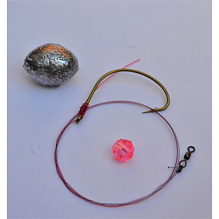 Blue Water Candy 1/0 Flounder/Carolina Slip Rig, 3/4oz, 116