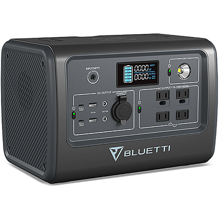 BLUETTI EB70S Portable Power Station, 800W 716Wh, Gray, EB70S-US-GY-BL-00