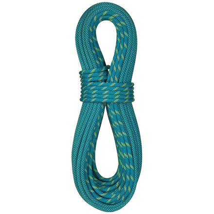 BlueWater Ropes 8.8mm Argon Standard Rope Neon Green Blue 60m 566160NGRBL