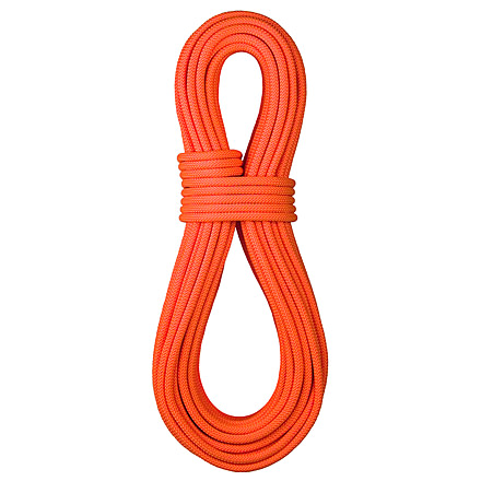 BlueWater Ropes 9.2mm Canyon Climbing Rope-Fluorescent Orange-Dry Cover-100 m