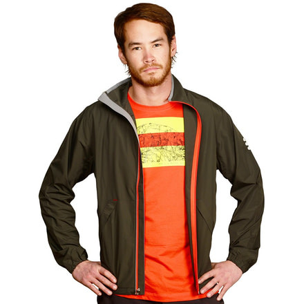Motive Jacket - Mens-Charcoal Pinstripe-X-Small