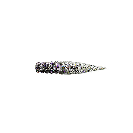 Bobby Garland Itty Bit Slab Slay'R, 1 1/4in-Double Silver Rainbow, BGIBSS153-20