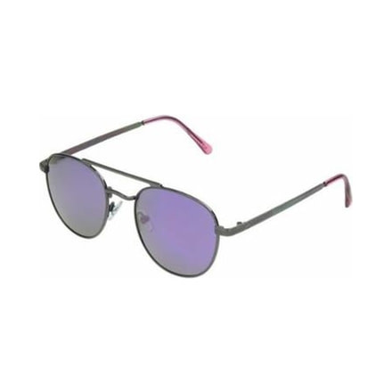 Body Glove BGL 1915 Sunglasses, Shiny Gunmetal Frame, Smoke with Purple Mirror Polarized Lenses 10249089.QTS