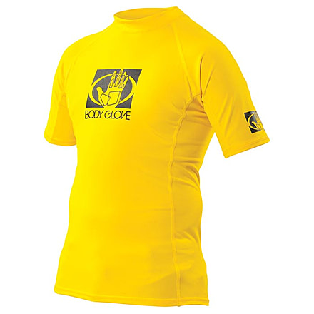 Body Glove Fitted Rashguard Jr S/a Yw 6 13210J-YEL-6