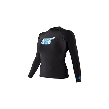 Body Glove Fitted Rashguard W L/a Blk Sm 13211W-BLK-S