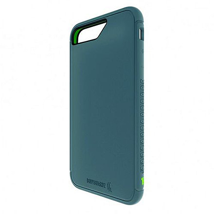 Bodyguardz Unequal iPhone 7 Plus Shock Case, Grey/Green, Grey/Red, BG-47582