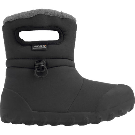 Bogs B-Moc Puff Winter Boot - Kid's-Black-13 Youth