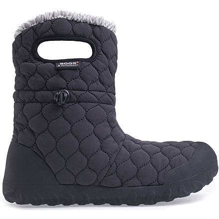 Bogs B-Moc Quilted Puff Winter Boot - Women's-Black-Medium-9