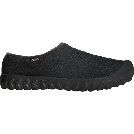 Bogs B-Moc Slip On Wool Slipper - Men's-Black-Medium-8