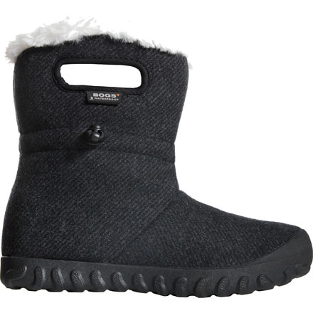 Bogs B-Moc Wool Winter Boot - Women's-Black-Medium-6