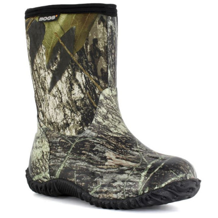 Bogs Classic No Handles Mid Boot - Kids, Mossy Oak, Size 3, 51366-973-3