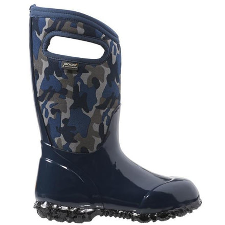 Bogs Durham Camo Boot,Dark Blue Multi,Size 2 71846-469-2