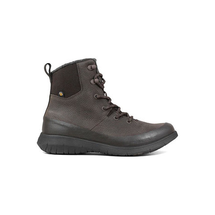 Bogs Freedom Lace Tall - Mens, Dark Brown, Medium, 13, 72469-201-M-13