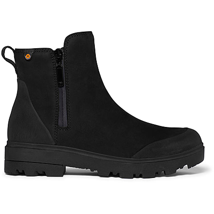 Bogs Holly Zip Leather Shoes - Womens, Black, 10, 72840-001-10