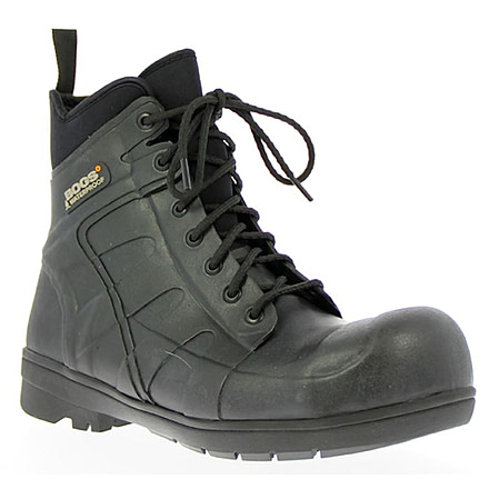 Bogs Mens Turf Stomper Steel Toe Boot,Black,Size 7 71401ST-001-7