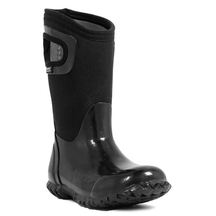 Bogs North Hampton Solid Boot,Black,Size 1 71844-001-1