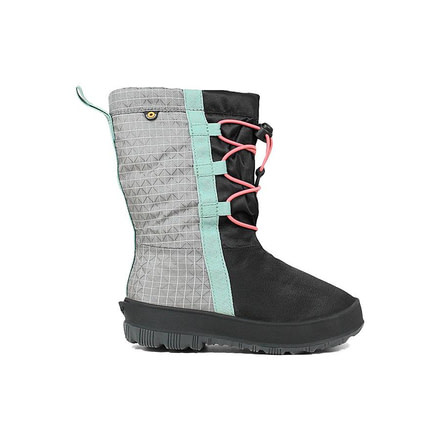 Bogs Snownights, Black/Pink, Medium, 3, 72438-983-M- 3