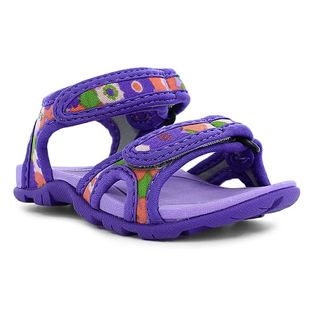 Bogs Whitefish Spring Flower Sandal,Violet Multi,Size 9 71915K-546-9