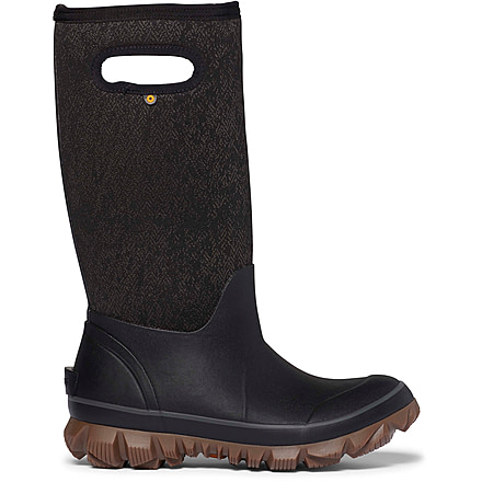 Bogs Whiteout Faded Shoes - Womens, Black, 7, 72845-001-7