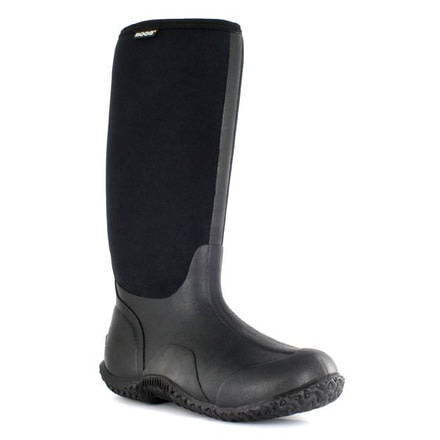 Bogs Womens Classic High No Handle Boot,Black,Size 7 60152-001-7