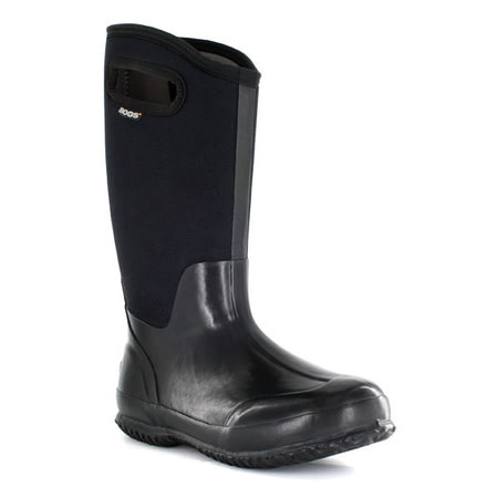 Bogs Womens Classic High Shiny Boot,Black Shiny,Size 8 60155-005-8