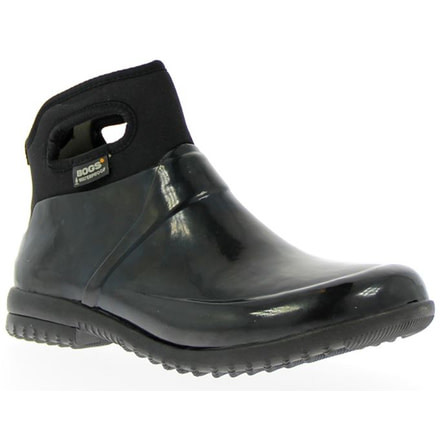 Bogs Womens Seattle Solid Boot,Black,Size 7 71555-001-7